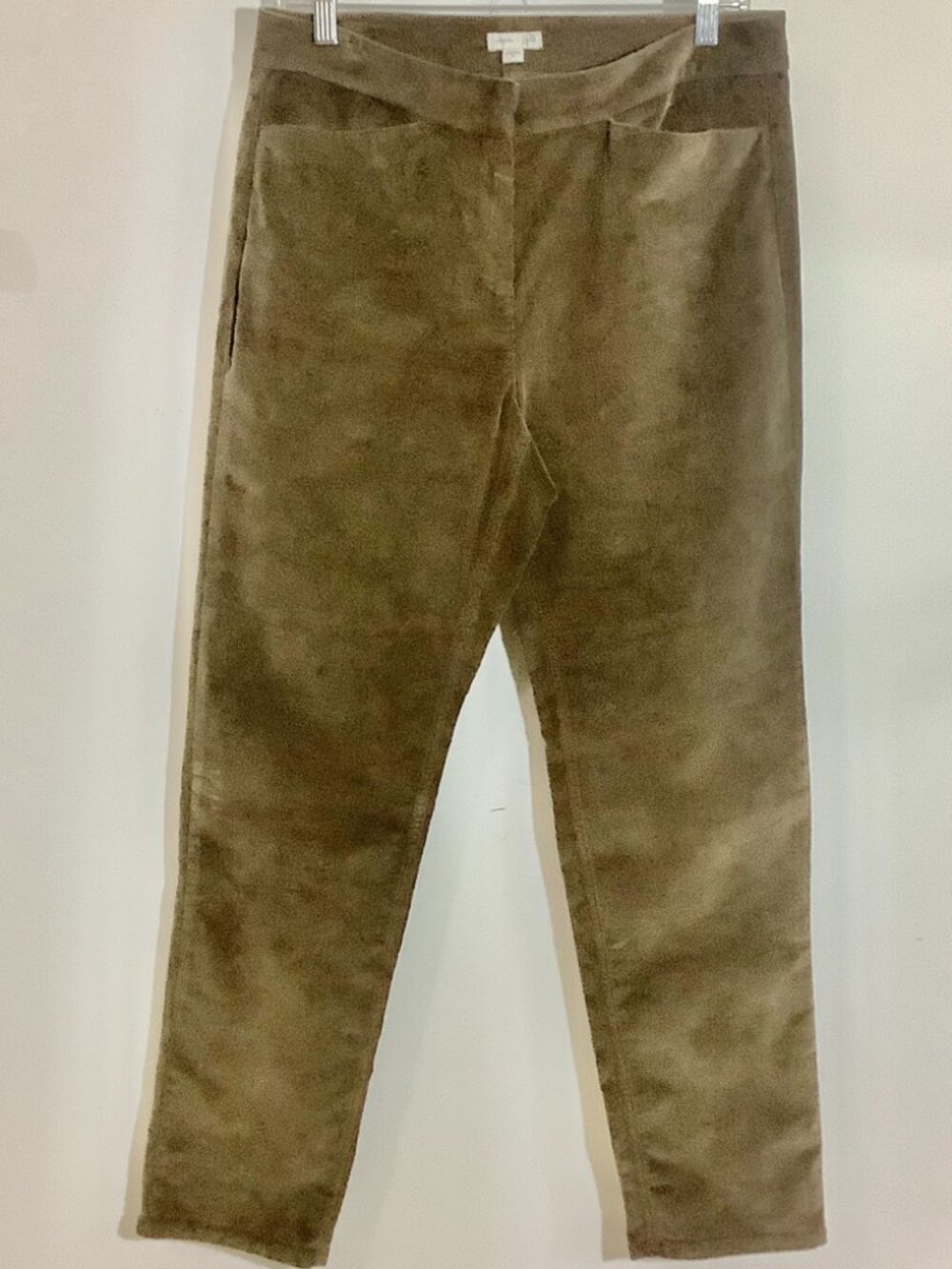 Corduroy Pants Brown Sz 10 J.Jill Classic Casual Cool Timeless Fashion Relaxed